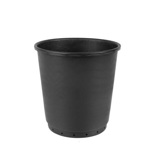9.5L Ø24cm vazonas Vivaio Evo 24/EVO, juodas