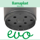 9.5L Ø24cm vazonas Vivaio Evo 24/EVO, juodas