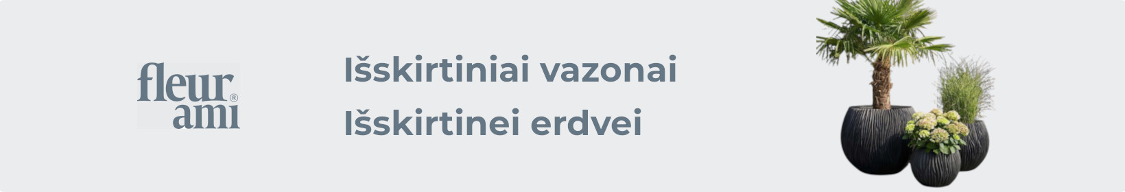 Mediniai vazonai