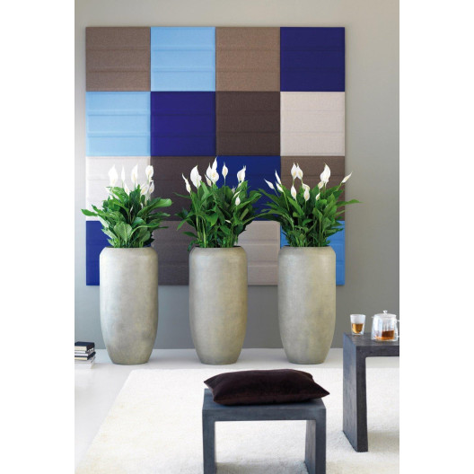 fleur ami Ø50x100cm vazonas Cigar vase 50, gray