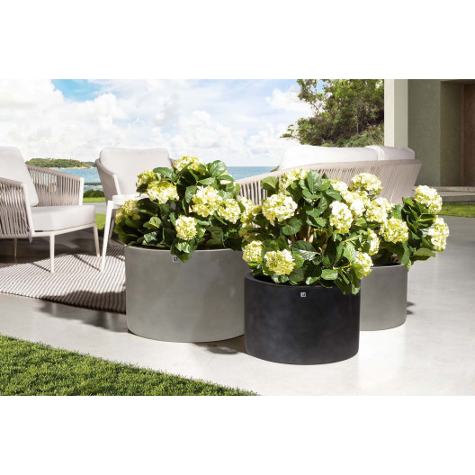 fleur ami Ø47x30cm vazonas Division Lite Cylinder, concrete anthracite