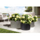 fleur ami Ø47x30cm vazonas Division Lite Cylinder, concrete stone gray