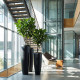 fleur ami Ø31x100cm vazonas Loft Vase 100, black iron