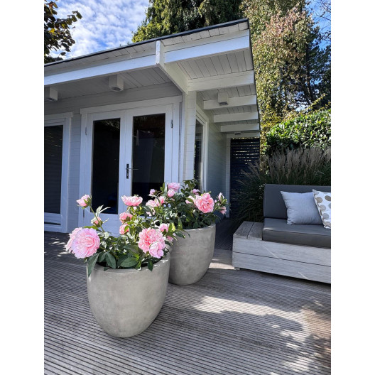 fleur ami Ø55x46cm vazonas Roccastone classic 55, natural concrete