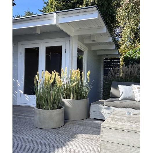 fleur ami Ø48x30cm vazonas Roccastone cylinder 48, natural concrete