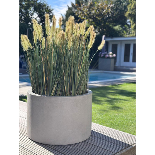 fleur ami Ø48x30cm vazonas Roccastone cylinder 48, natural concrete