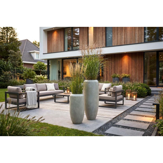 fleur ami Ø50x100cm vazonas Cigar vase 50, gray