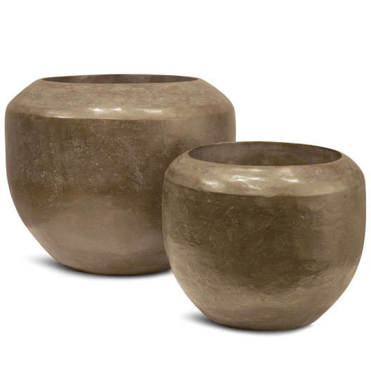 leur ami Ø68x55cm vazonas Loft Floor 68, verdigris bronze