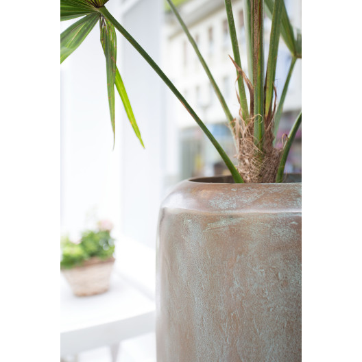 fleur ami Ø32x120cm vazonas Loft Vase 120, verdigris bronze