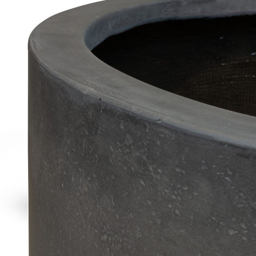 fleur ami Ø48x30cm vazonas Roccastone cylinder 48, anthracite