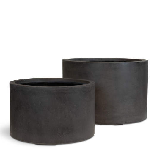 fleur ami Ø48x30cm vazonas Roccastone cylinder 48, anthracite