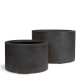 fleur ami Ø48x30cm vazonas Roccastone cylinder 48, anthracite