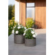 fleur ami Ø60x40cm vazonas Roccastone cylinder 60, anthracite