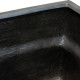 fleur ami 40x40x44cm vazonas Roccastone cube 40, anthracite