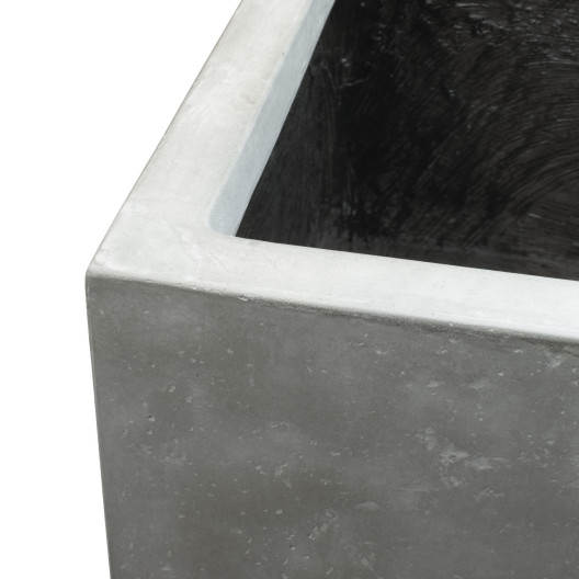 fleur ami 40x40x44cm vazonas Roccastone cube 40, natural concrete