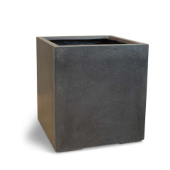 fleur ami 50x50x54cm vazonas Roccastone cube 50, anthracite