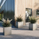 fleur ami 50x50x54cm vazonas Roccastone cube 50, natural concrete