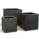 fleur ami 60x60x64cm vazonas Roccastone cube 60, anthracite