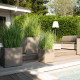 fleur ami 60x60x64cm vazonas Roccastone cube 60, natural concrete