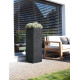 fleur ami 35x35x100cm vazonas Roccastone column 100, anthracite