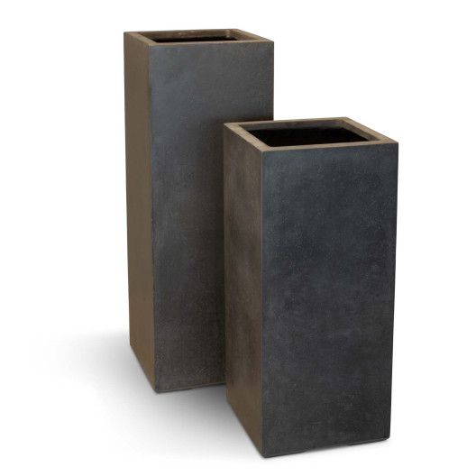 fleur ami 35x35x80cm vazonas Roccastone column 80, anthracite