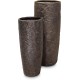 fleur ami Ø35x79cm vazonas Rocky Vase 79, bronze